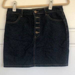 Forever 21 Jean Skirt